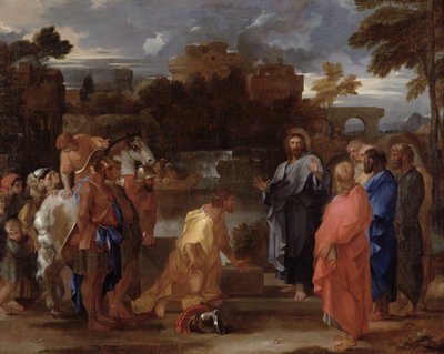 Christ and the Centurion by Sébastien Bourdon
